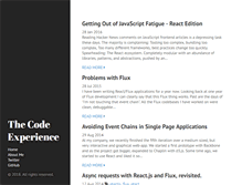 Tablet Screenshot of code-experience.com